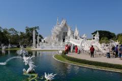 The white temple itself