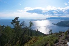 The view of the lake