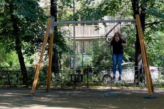 We found a playground