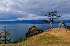 An old tradition to tie colourful fabric to trees