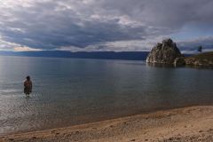 Mys Burkhan in the background