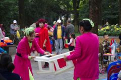Another local tradition, chair battles.
