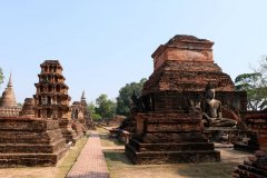 Temples behind some temples
