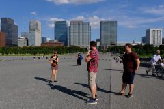 Just outside the Imperial palace.